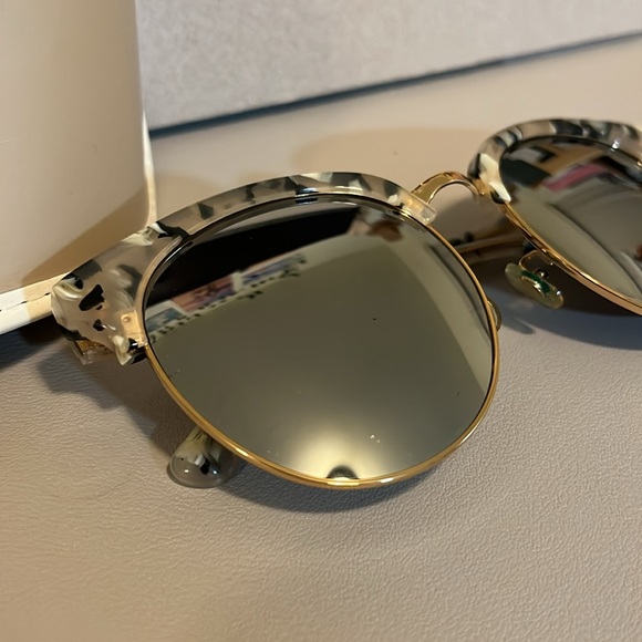 Gentle Monster Moon Cut Reflective Sunglasses - Picture 2 of 5